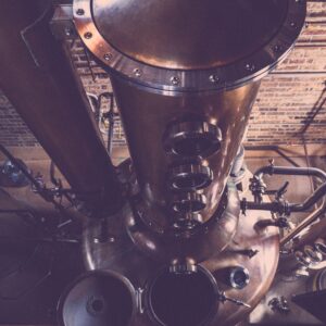 A column still in a distillery